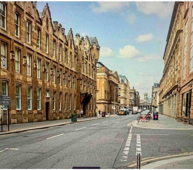 Trendy One Bedroom Apartment Glasgow Bagian luar foto